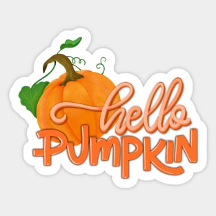 Hello pumpkin Sticker